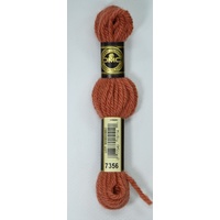 DMC Tapestry Wool #7356 TERRA COTTA Laine Colbert wool 8m Skein