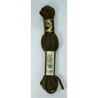 DMC Tapestry Wool #7359 VERY DARK GREEN GREY (7619) Laine Colbert wool 8m Skein