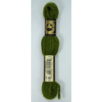 DMC Tapestry Wool #7367 MEDIUM AVOCADO GREEN Laine Colbert wool 8m Skein