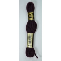 DMC Tapestry Wool #7372 BLACK BROWN Laine Colbert wool 8m Skein