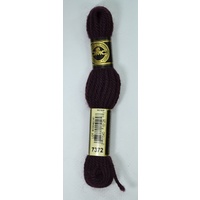DMC Tapestry Wool, #7372 BLACK BROWN, Laine Colbert wool, 8m Skein