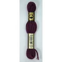 DMC Tapestry Wool #7375 DARK GARNET (7228) Laine Colbert wool 8m Skein