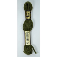 DMC Tapestry Wool #7379 DARK GREY GREEN Laine Colbert wool 8m Skein