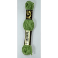 DMC Tapestry Wool #7384 FOREST GREEN Laine Colbert wool 8m Skein
