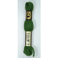 DMC Tapestry Wool #7385 DARK FOREST GREEN Laine Colbert wool 8m Skein