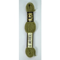 DMC Tapestry Wool #7426 LIGHT MUSTARD GREEN Laine Colbert wool 8m Skein