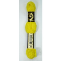 DMC Tapestry Wool #7433 LEMON Laine Colbert wool 8m Skein