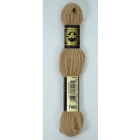 DMC Tapestry Wool #7463 MEDIUM MOCHA BEIGE Laine Colbert wool 8m Skein