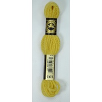 DMC Tapestry Wool #7472 LIGHT STRAW Laine Colbert wool 8m Skein