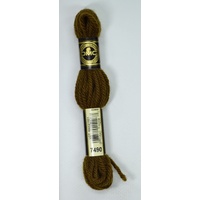 DMC Tapestry Wool #7490 VERY DARK HAZELNUT BROWN Laine Colbert wool 8m Skein