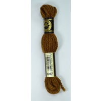 DMC Tapestry Wool, #7497 MEDIUM BROWN, Laine Colbert wool, 8m Skein