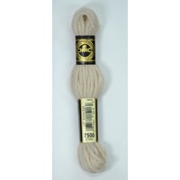 DMC Tapestry Wool #7500 ULTRA VERY LIGHT MOCHA 7450 Laine Colbert wool 8m Skein