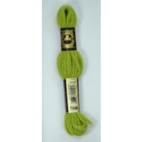 DMC Tapestry Wool #7548 MEDIUM LIGHT MOSS GREEN Laine Colbert wool 8m Skein