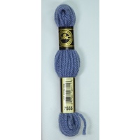 DMC Tapestry Wool #7555 MEDIUM GREY BLUE Laine Colbert wool 8m Skein
