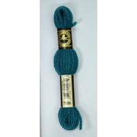 DMC Tapestry Wool #7596 DARK TEAL GREEN Laine Colbert wool 8m Skein