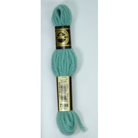 DMC Tapestry Wool #7598 LIGHT TURQUOISE Laine Colbert wool 8m Skein
