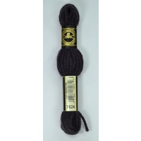 DMC Tapestry Wool #7624 VERY DARK PEWTER GREY Laine Colbert wool 8m Skein