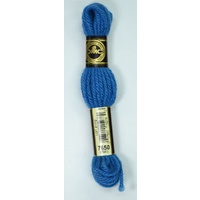 DMC Tapestry Wool #7650 VERY DARK PEACOCK BLUE 7595 Laine Colbert wool 8m Skein