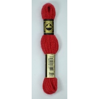 DMC Tapestry Wool #7666 BRIGHT RED 7849 Laine Colbert wool 8m Skein