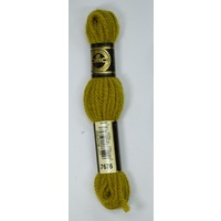 DMC Tapestry Wool #7676 VERY DARK STRAW Laine Colbert wool 8m Skein