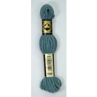 DMC Tapestry Wool #7690 MEDIUM GREY GREEN Laine Colbert wool 8m Skein