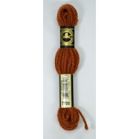 DMC Tapestry Wool #7700 DARK GOLDEN BROWN Laine Colbert wool 8m Skein