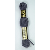 DMC Tapestry Wool #7705 DARK STEEL GREY Laine Colbert wool 8m Skein
