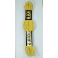DMC Tapestry Wool #7727 PALE YELLOW Laine Colbert wool 8m Skein