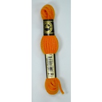 DMC Tapestry Wool #7740 LIGHT PUMPKIN 7052 Laine Colbert wool 8m Skein