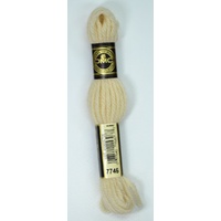 DMC Tapestry Wool #7746 ULTRA VERY LIGHT TAN Laine Colbert wool 8m Skein