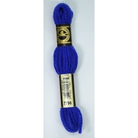 DMC Tapestry Wool #7796 VERY DARK ROYAL BLUE Laine Colbert wool 8m Skein