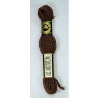 DMC Tapestry Wool #7801 DARK COCOA 7458 Laine Colbert wool 8m Skein