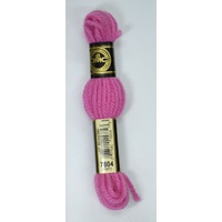 DMC Tapestry Wool #7804 CRANBERRY 7001 Laine Colbert wool 8m Skein