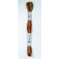 DMC Coloris Thread, Embroidery Floss 8m Multi Colour 4511, ETE INDIEN