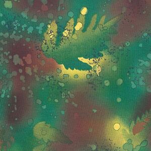 Fossil Fern Sunlight Glade 06, 112cm Wide Cotton Quilting Fabric