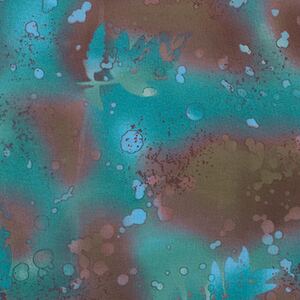 Fossil Fern Stormy Seas 07, 112cm Wide Cotton Quilting Fabric
