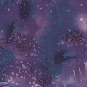 Fossil Fern Midnight 08, 112cm Wide Cotton Quilting Fabric