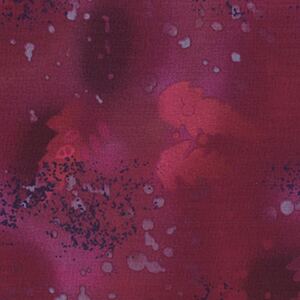 Fossil Fern Raspberry Slush (O), 112cm Wide Cotton Quilting Fabric