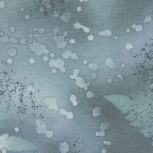 Fossil Fern Steel (T), 112cm Wide Cotton Quilting Fabric