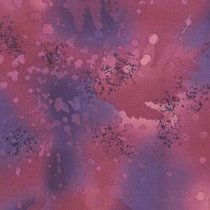 Fossil Fern Indigo Rose (19), 112cm Wide Cotton Quilting Fabric
