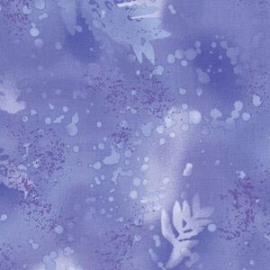 Fossil Fern French Blue 1X, 112cm Wide Cotton Quilting Fabric