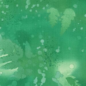 Fossil Fern Parrot Green (29), 112cm Wide Cotton Quilting Fabric
