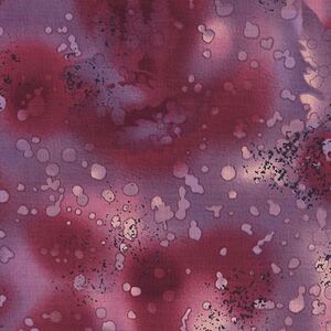 Fossil Fern Garnet (39), 112cm Wide Cotton Quilting Fabric