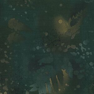 Fossil Fern Blackwatch Green (52), 112cm Wide Cotton Quilting Fabric