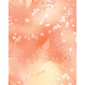 Fossil Fern Peach Meringue (94), 112cm Wide Cotton Quilting Fabric