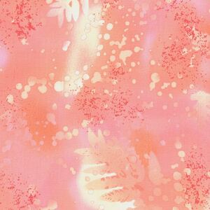 Fossil Fern Nectarine (95), 112cm Wide Cotton Quilting Fabric