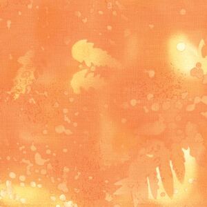 Fossil Fern Apricot (97), 112cm Wide Cotton Quilting Fabric