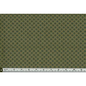 Liberty Fabrics English Garden 5603X Floral Dot Green 110cm Wide 50cm