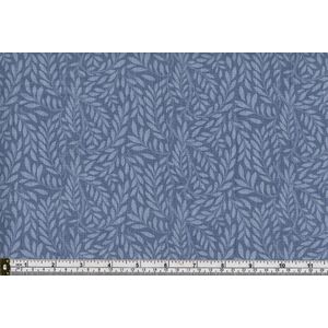Liberty English Garden Leaf Trail Blue 112cm Wide Cotton Fabric 5607Y