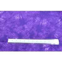 Cotton Fabric #5609.D, 110cm Wide Per Metre, PURPLE Floral Sprigs